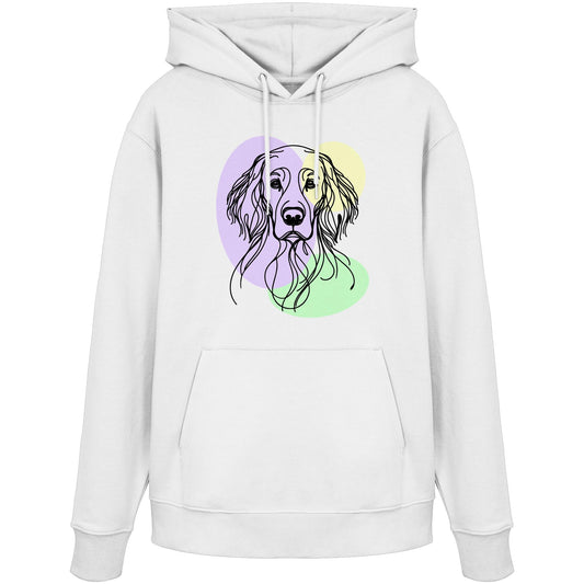 Line Art - Süßer English Setter - Organic Hoodie