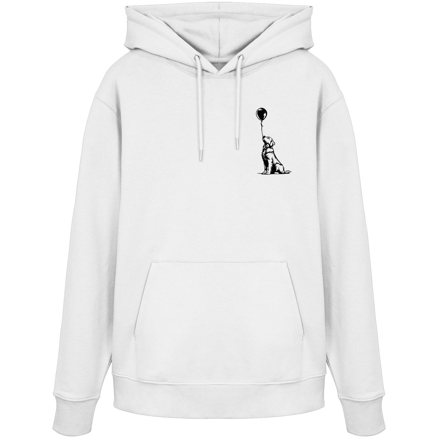 Ballon Golden Retriever - Organic Hoodie