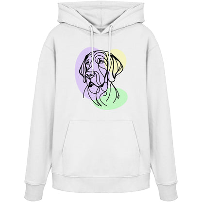 Line Art - Süßer Deutsch Kurzhaar - Organic Hoodie