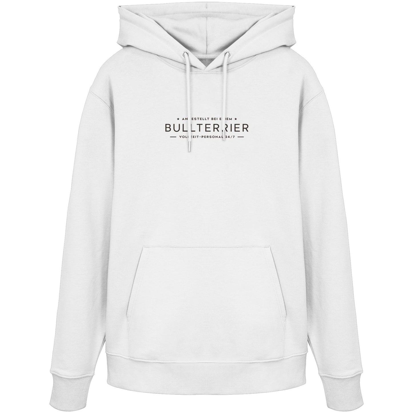 Vollzeit-Personal - Bullterrier - Organic Hoodie