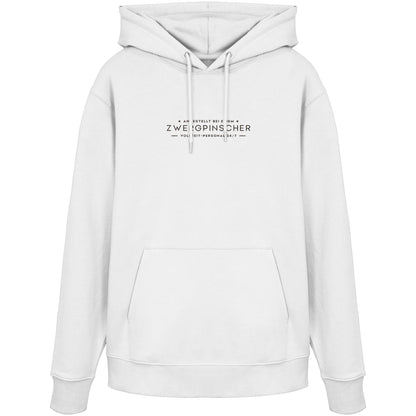 Vollzeit-Personal - Zwergpinscher - Organic Hoodie