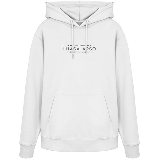 Vollzeit-Personal - Lhasa Apso - Organic Hoodie