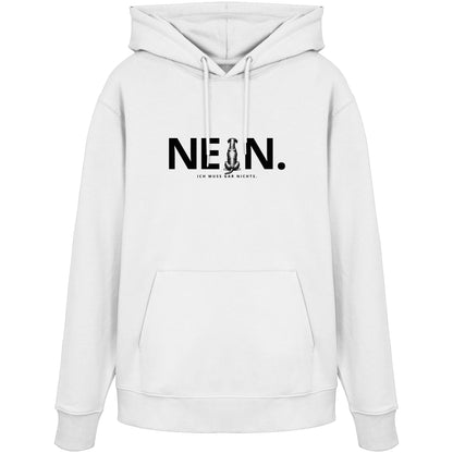 Nein. Ich muss gar nichts. - Dobermann - Organic Hoodie