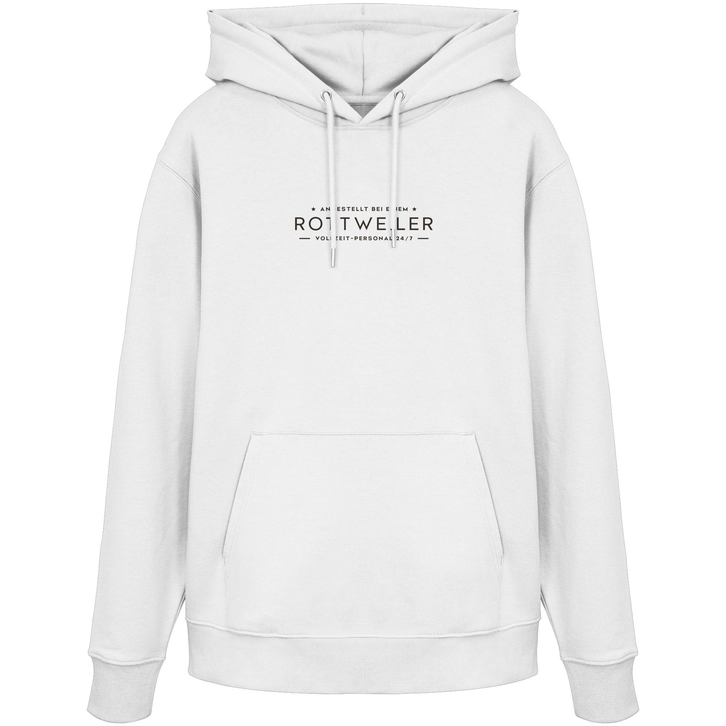 Vollzeit-Personal - Rottweiler - Organic Hoodie