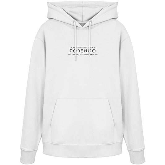 Vollzeit-Personal - Podenco - Organic Hoodie