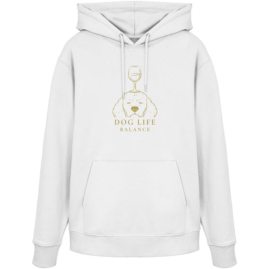 Dog Life Balance - Pudel - Organic Hoodie