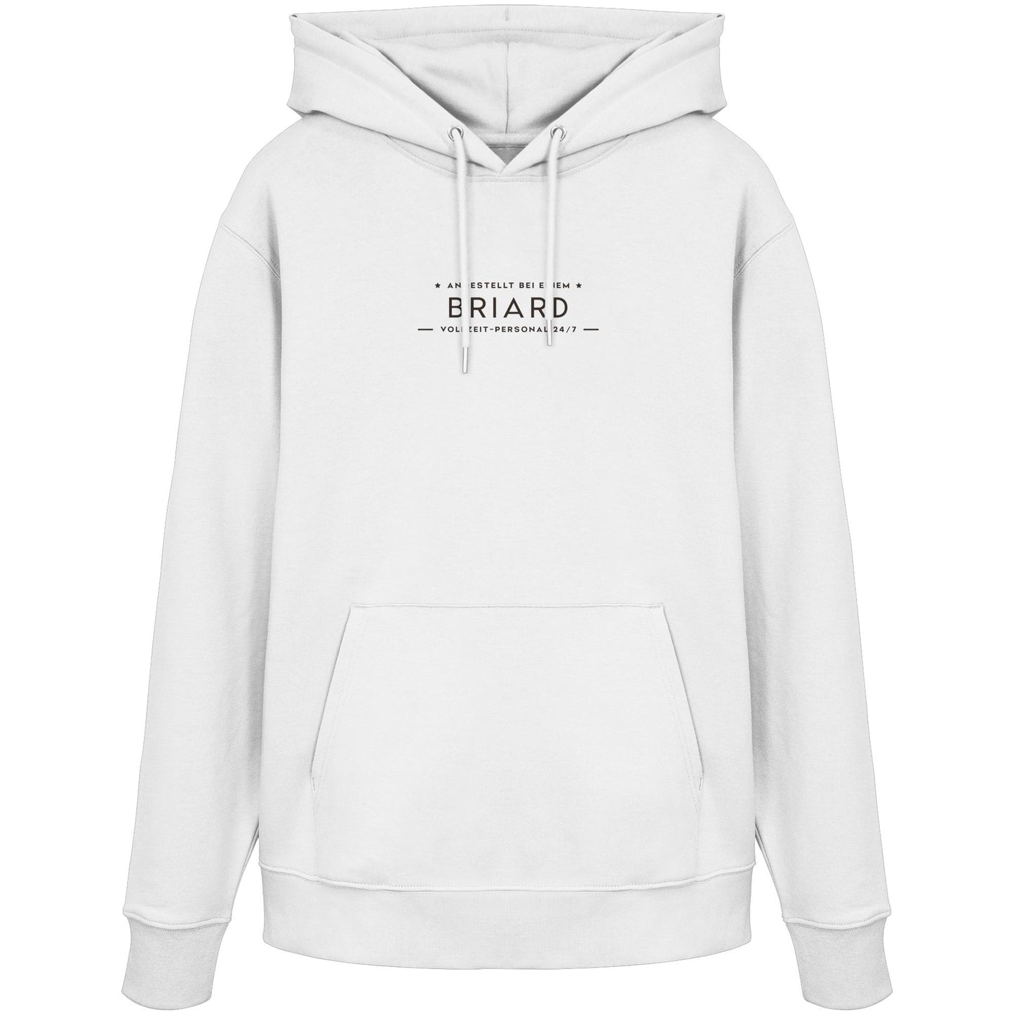 Vollzeit-Personal - Briard - Organic Hoodie