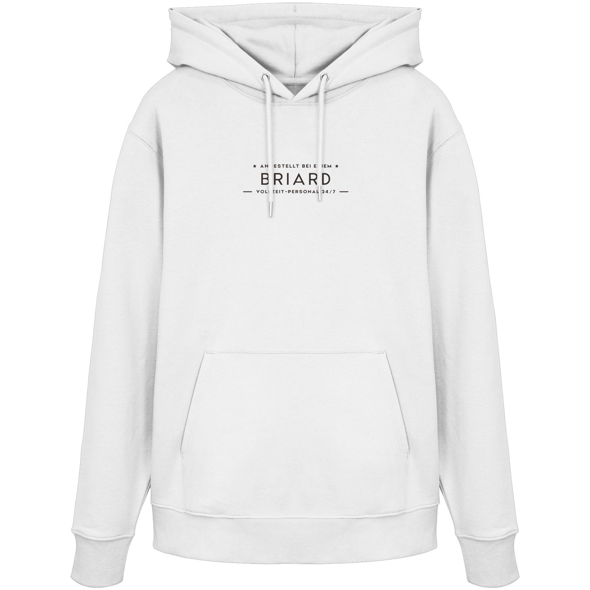 Vollzeit-Personal - Briard - Organic Hoodie