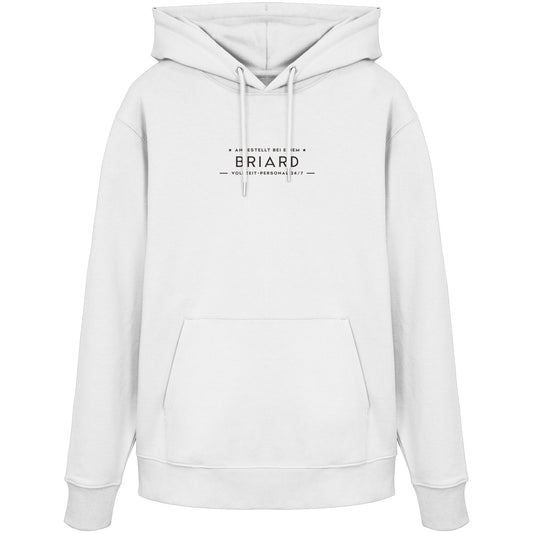 Vollzeit-Personal - Briard - Organic Hoodie