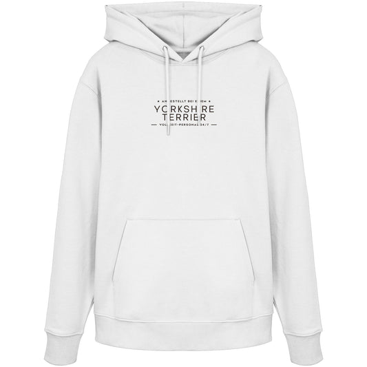 Vollzeit-Personal - Yorkshire Terrier - Organic Hoodie