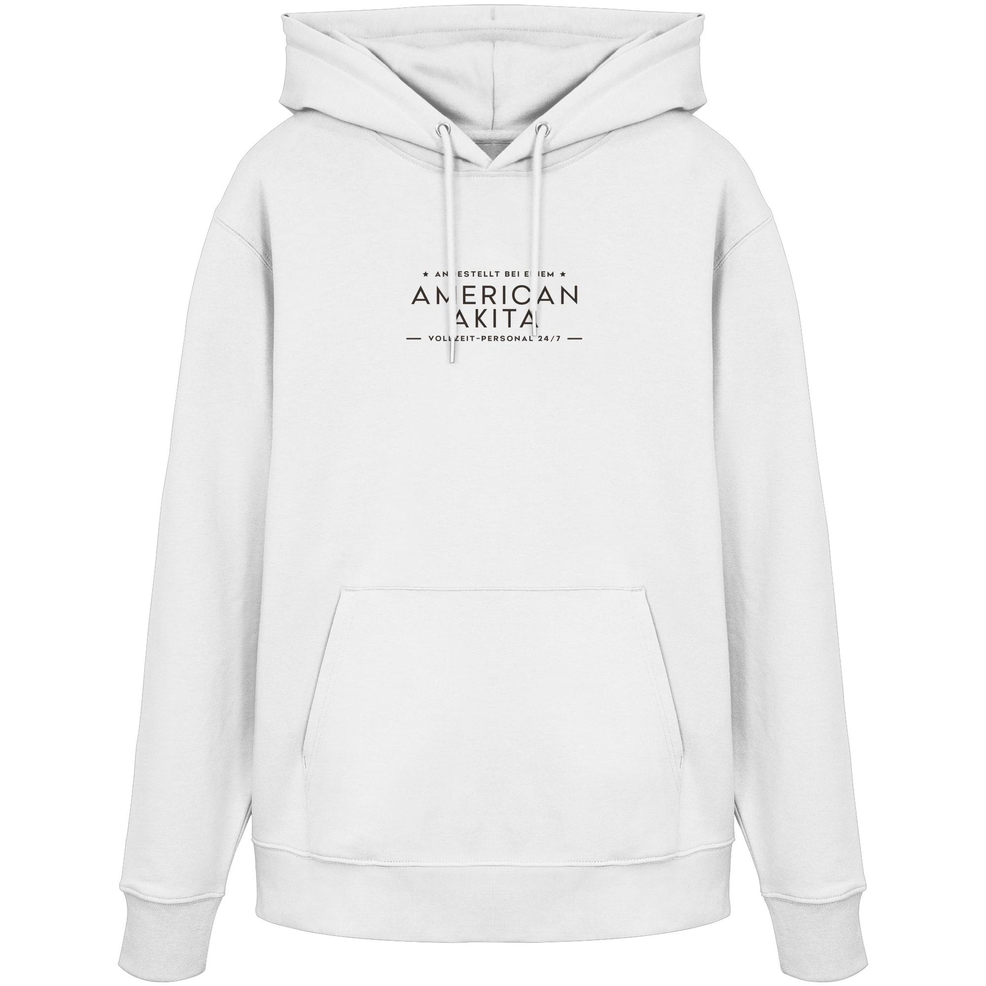 Vollzeit-Personal - American Akita - Organic Hoodie