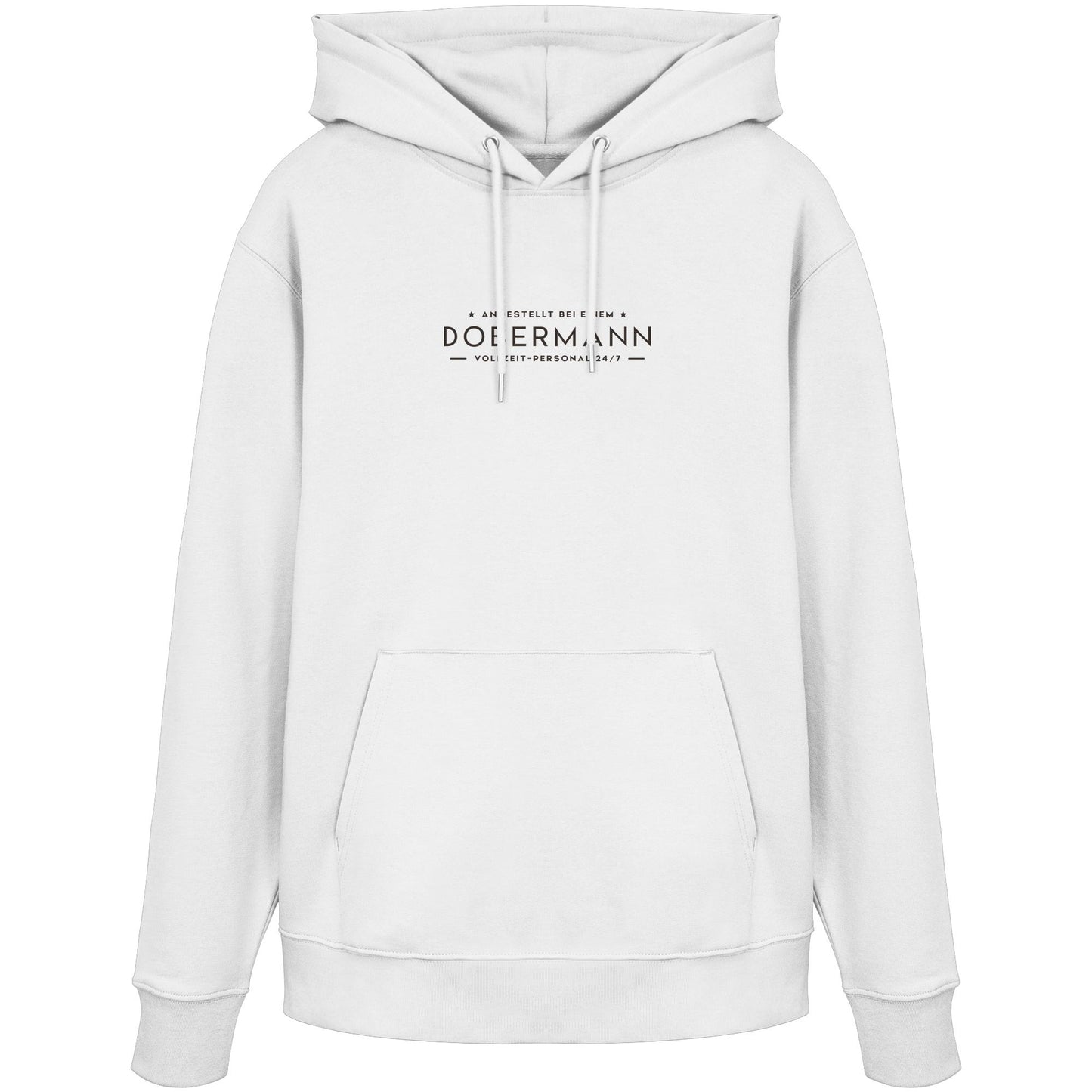 Vollzeit-Personal - Dobermann - Organic Hoodie