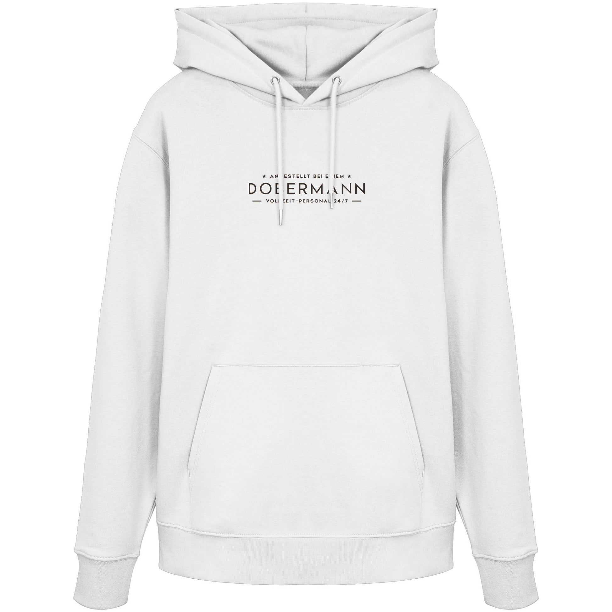 Vollzeit-Personal - Dobermann - Organic Hoodie