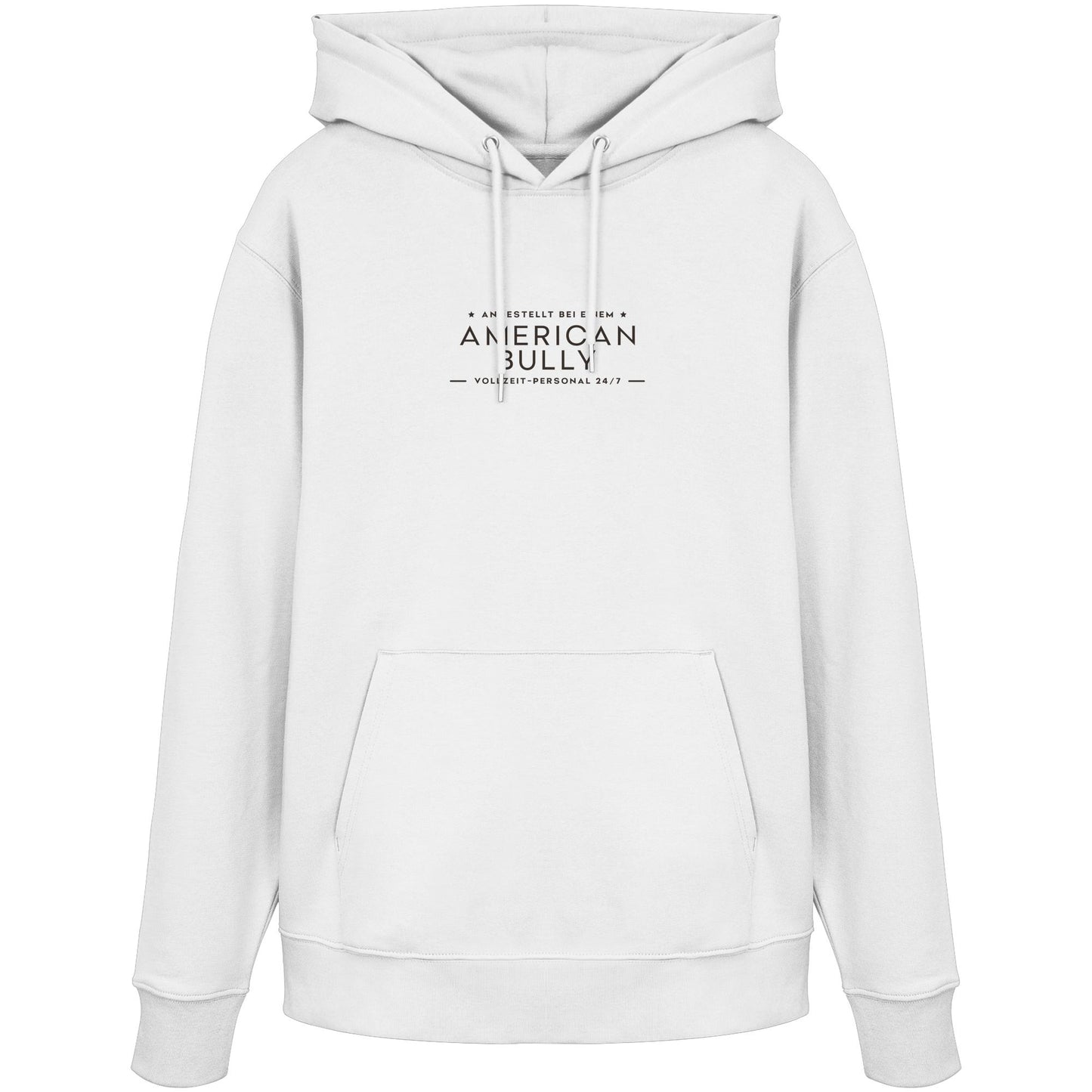 Vollzeit-Personal - American Bully - Organic Hoodie