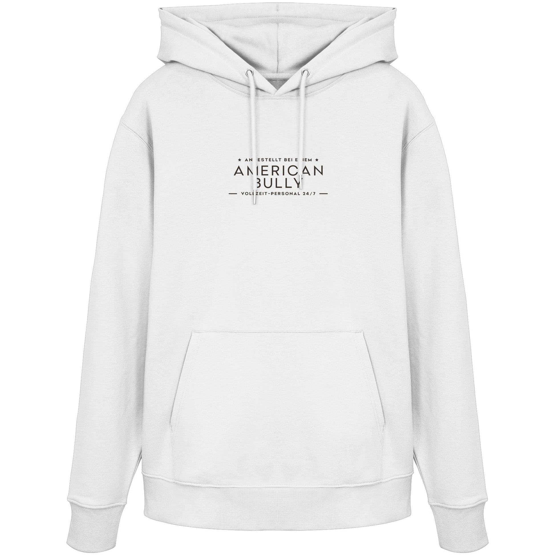 Vollzeit-Personal - American Bully - Organic Hoodie