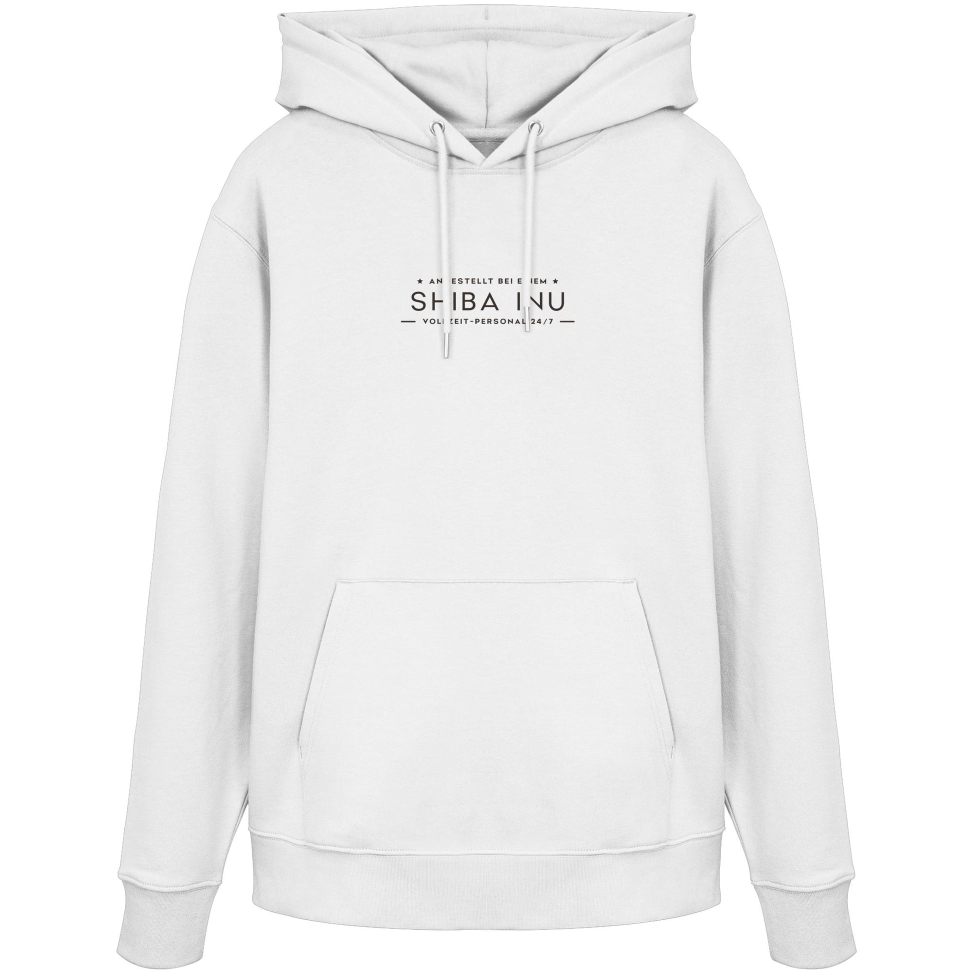 Vollzeit-Personal - Shiba Inu - Organic Hoodie