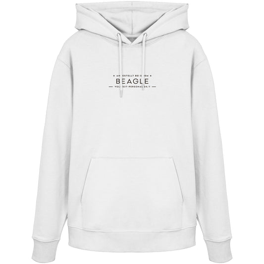 Vollzeit-Personal - Beagle - Organic Hoodie