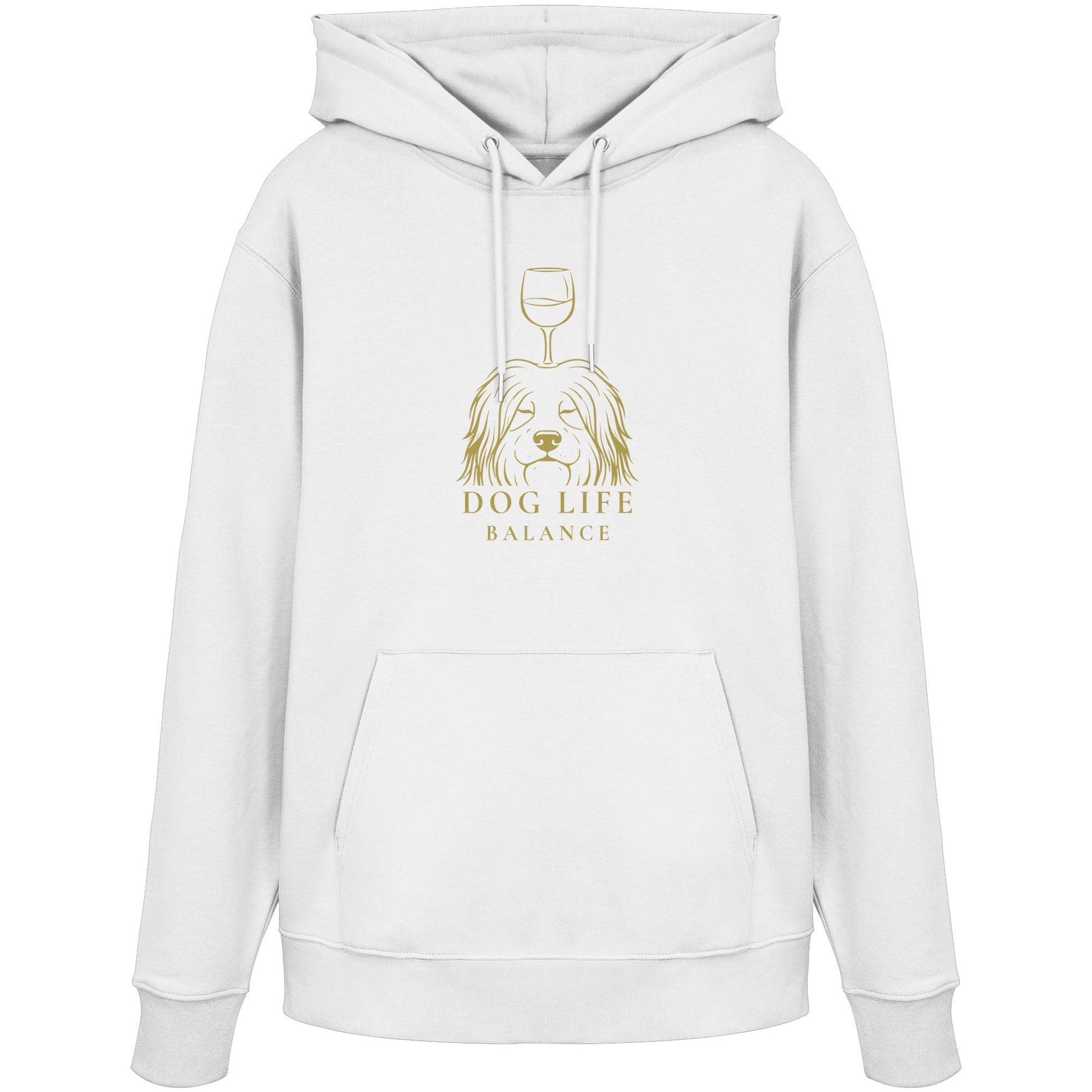 Dog Life Balance - Bearded Collie - Organic Hoodie