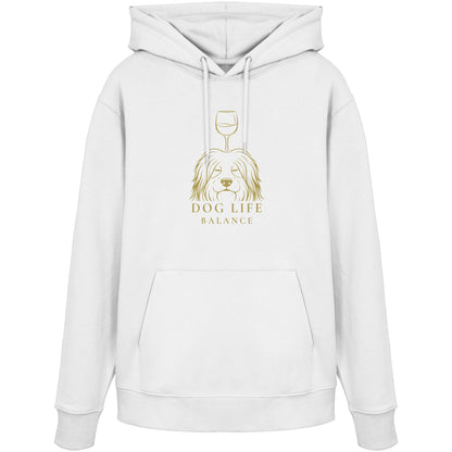 Dog Life Balance - Bearded Collie - Organic Hoodie