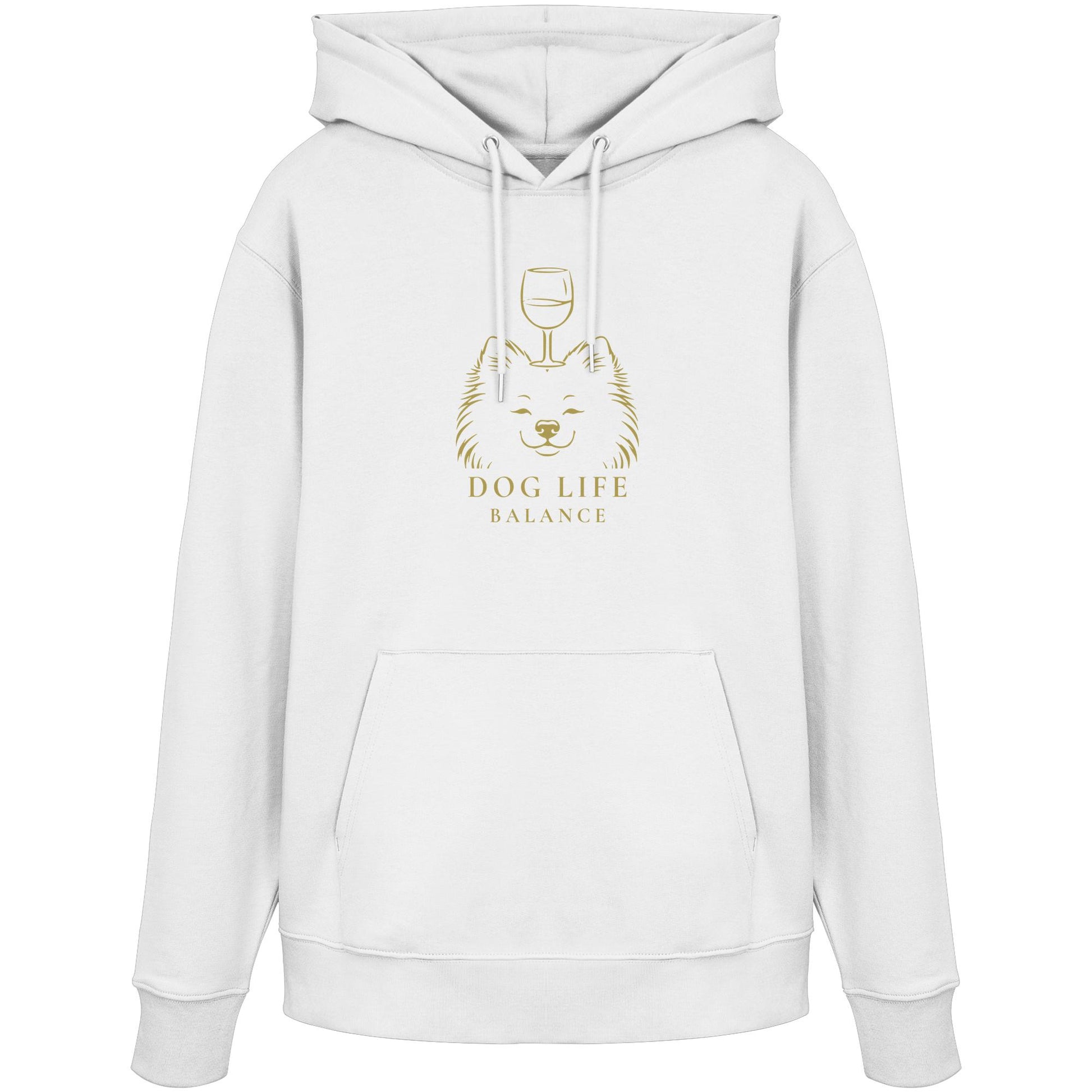 Dog Life Balance - Pomeranian - Organic Hoodie