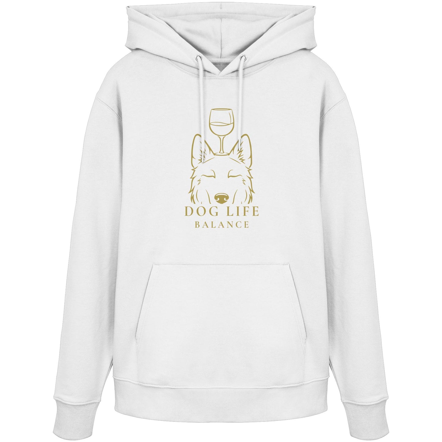 Dog Life Balance - Wolfhund - Organic Hoodie
