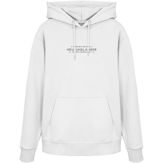 Vollzeit-Personal - Neufundländer - Organic Hoodie