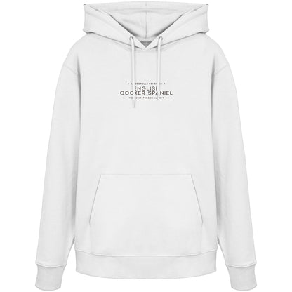 Vollzeit-Personal - English Cocker Spaniel - Organic Hoodie