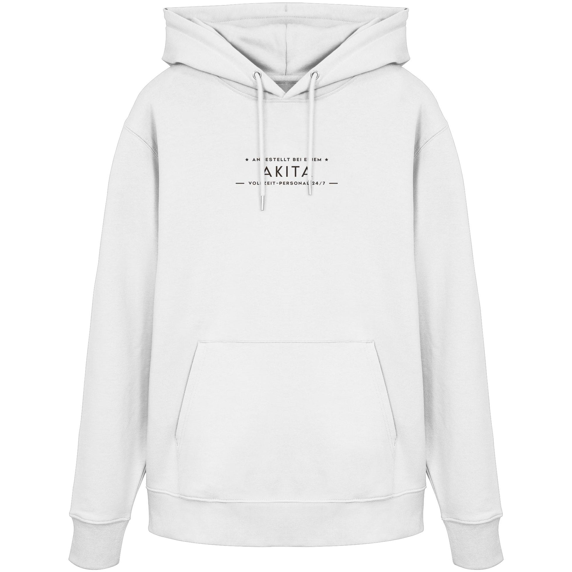 Vollzeit-Personal - Akita - Organic Hoodie