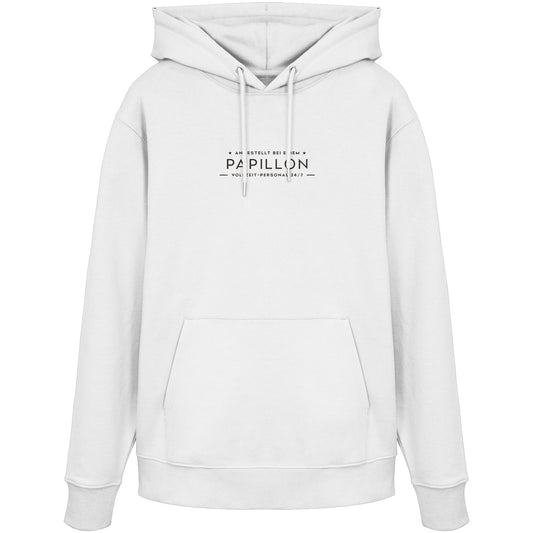 Vollzeit-Personal - Papillon - Organic Hoodie