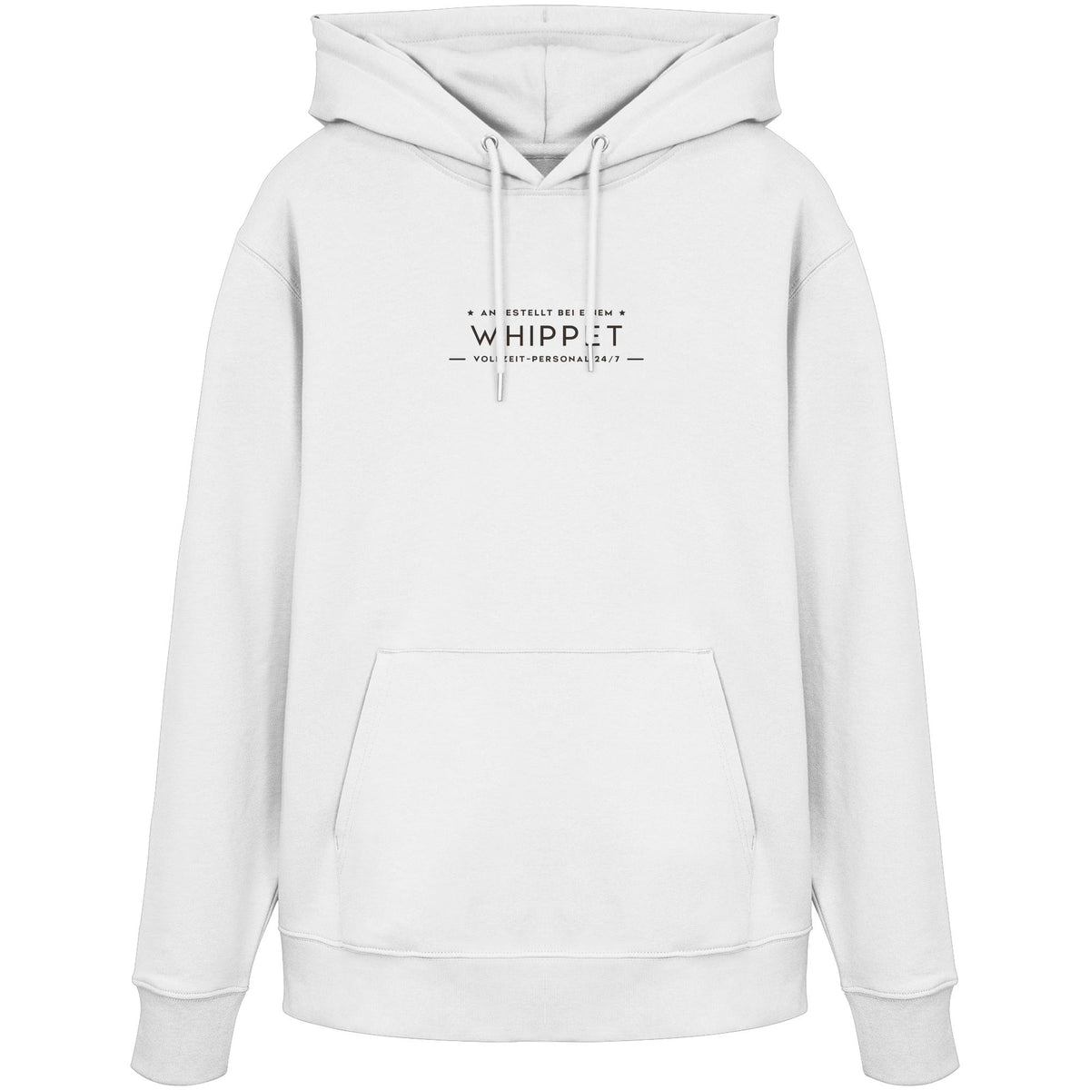 Vollzeit-Personal - Whippet - Organic Hoodie