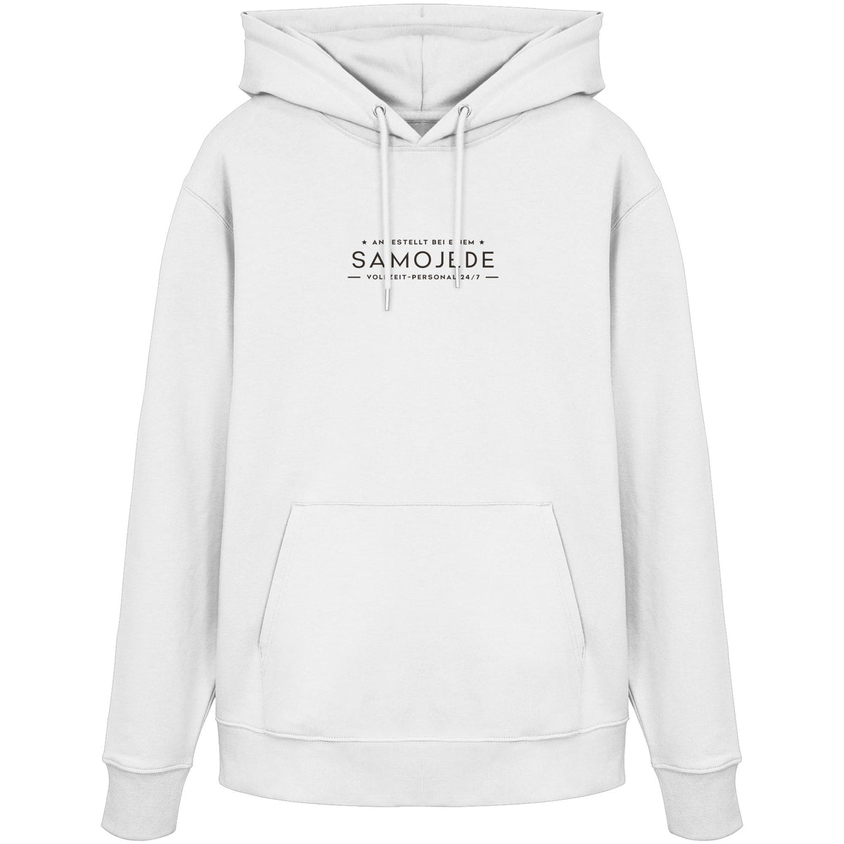 Vollzeit-Personal - Samojede - Organic Hoodie