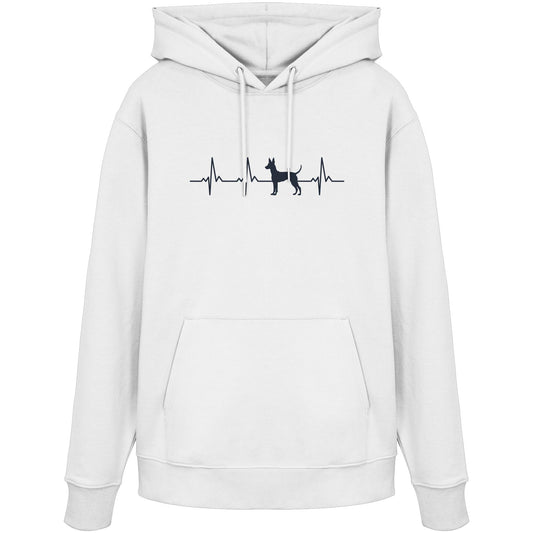 Herzschlag Podenco - Organic Hoodie