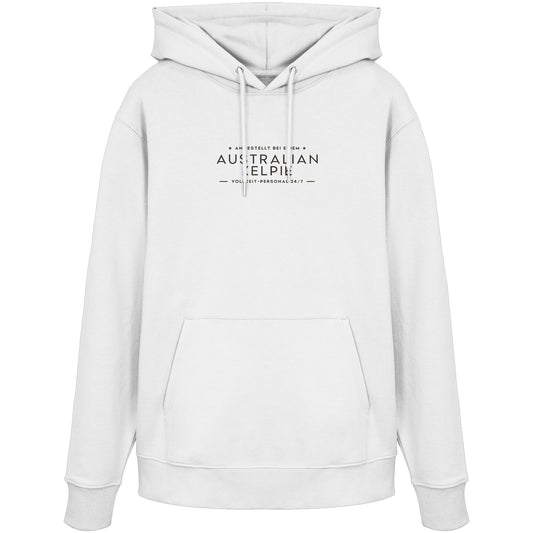Vollzeit-Personal - Australian Kelpie - Organic Hoodie