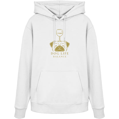 Dog Life Balance - Mops - Organic Hoodie