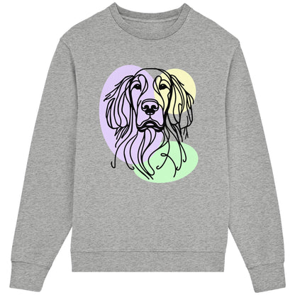 Line Art - Süßer Gordon Setter - Organic Lightweight Sweatshirt