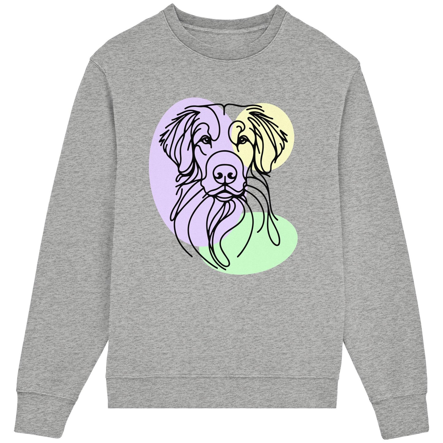 Line Art - Süßer Nova Scotia Duck Tolling Retriever - Organic Lightweight Sweatshirt