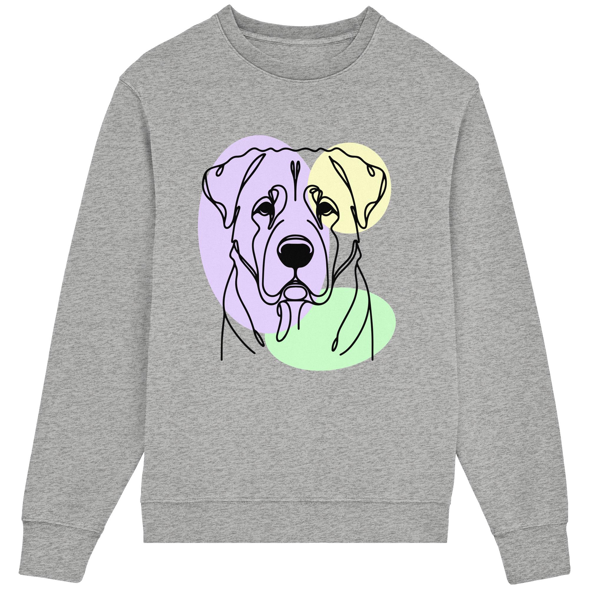 Line Art - Süßer Kangal - Organic Lightweight Sweatshirt