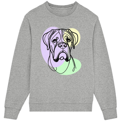 Line Art - Süßer Boxer - Organic Lightweight Sweatshirt