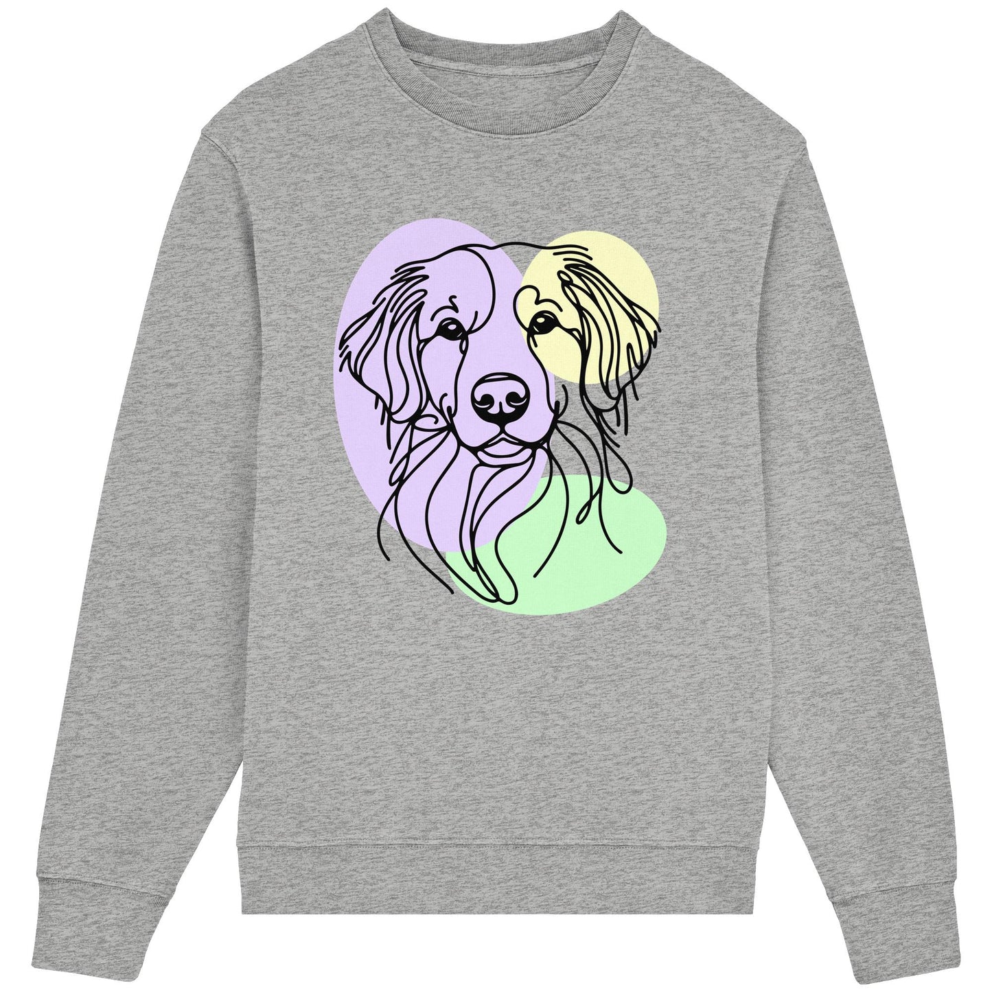 Line Art - Süßer Kooikerhondje - Organic Lightweight Sweatshirt