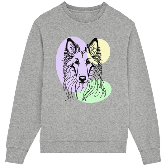 Line Art - Süßer Tervueren - Organic Lightweight Sweatshirt