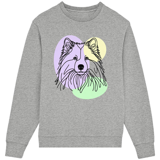 Line Art - Süßer Eurasier - Organic Lightweight Sweatshirt