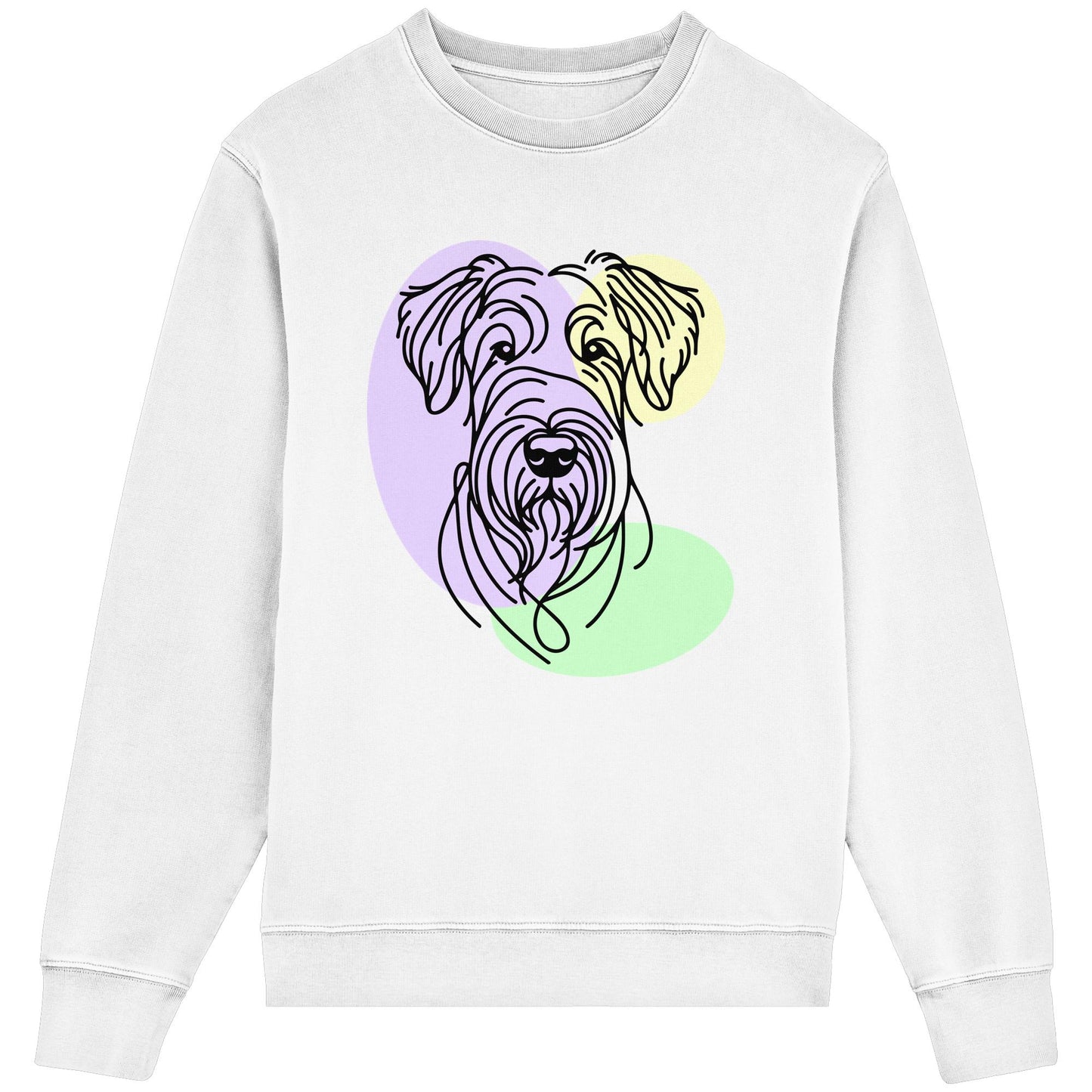Line Art - Süßer Irish Terrier - Organic Lightweight Sweatshirt