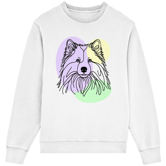Line Art - Süßer Eurasier - Organic Lightweight Sweatshirt