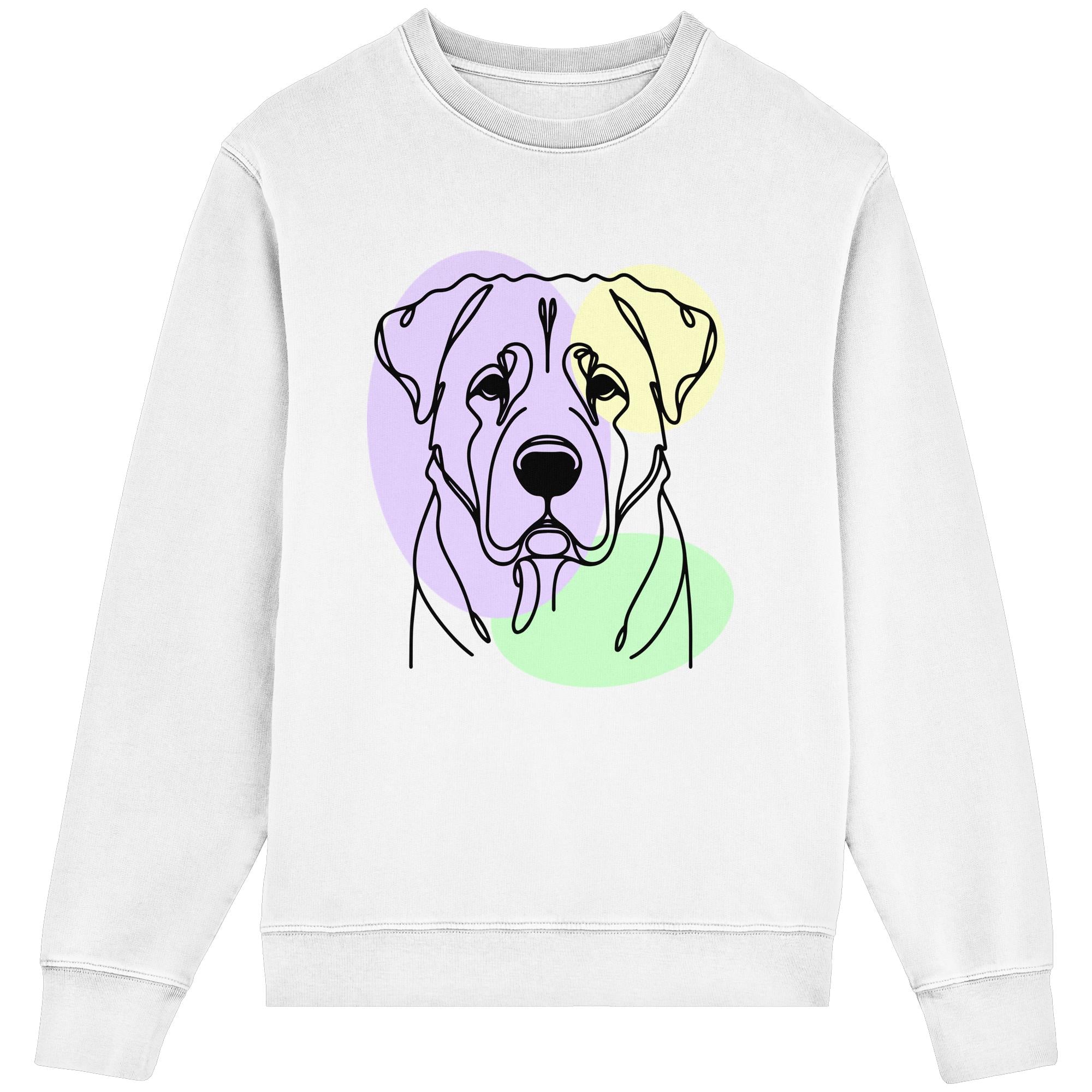 Line Art - Süßer Kangal - Organic Lightweight Sweatshirt