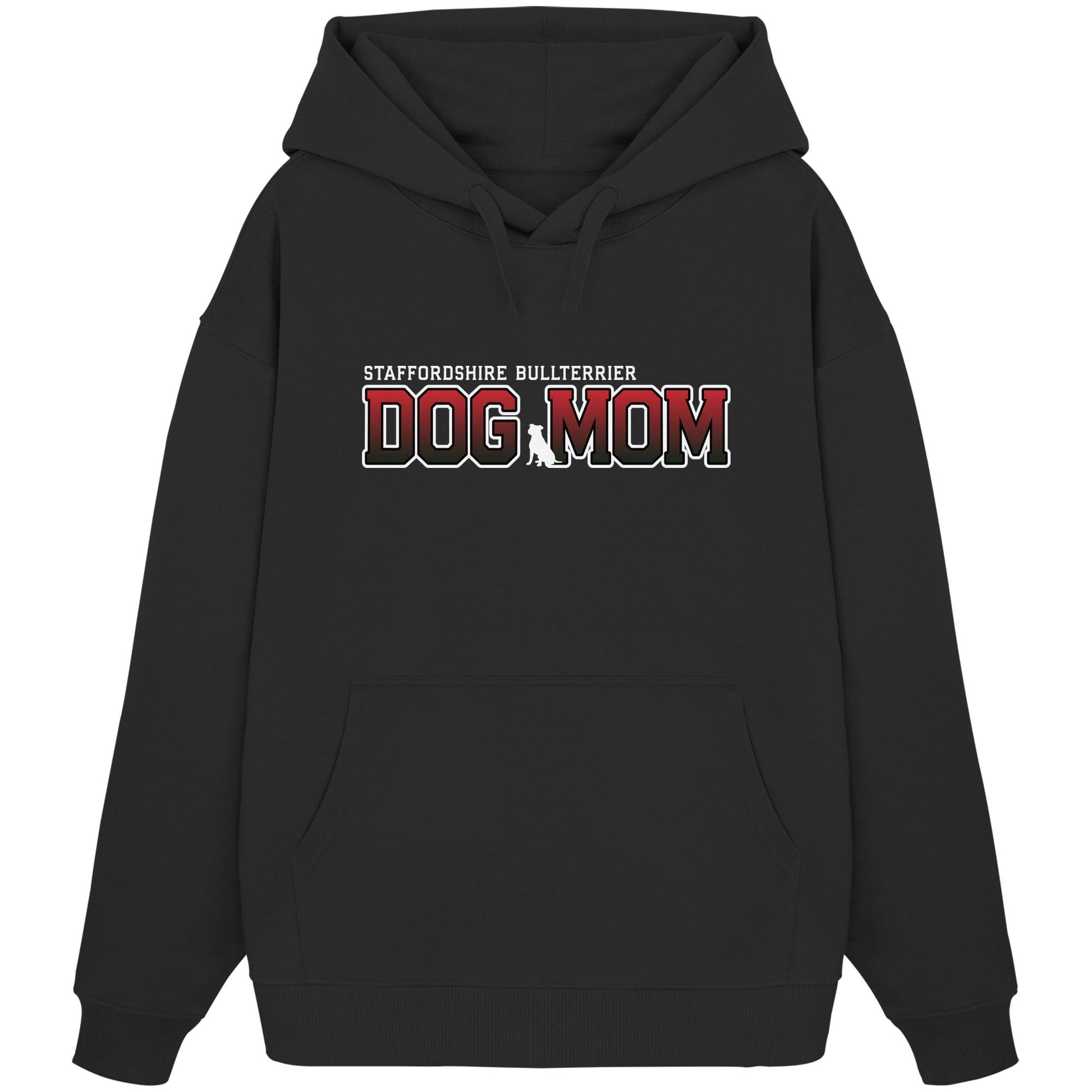 Staffordshire Bullterrier Mom - Varsity - Organic Oversize Hoodie