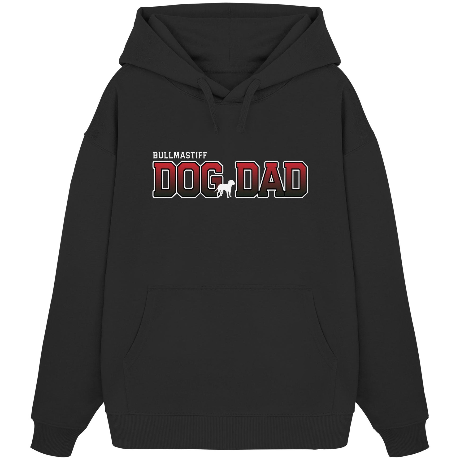 Bullmastiff Dad - Varsity - Organic Oversize Hoodie
