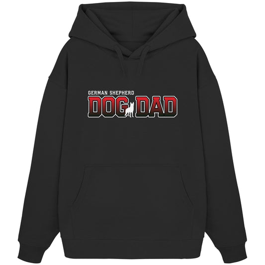 German Shepherd Dad - Varsity - Organic Oversize Hoodie