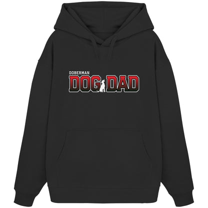 Doberman Dad - Varsity - Organic Oversize Hoodie