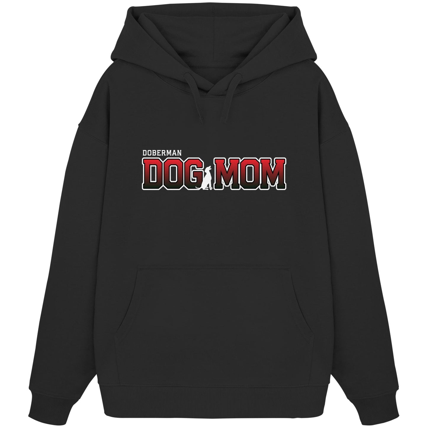 Doberman Mom - Varsity - Organic Oversize Hoodie
