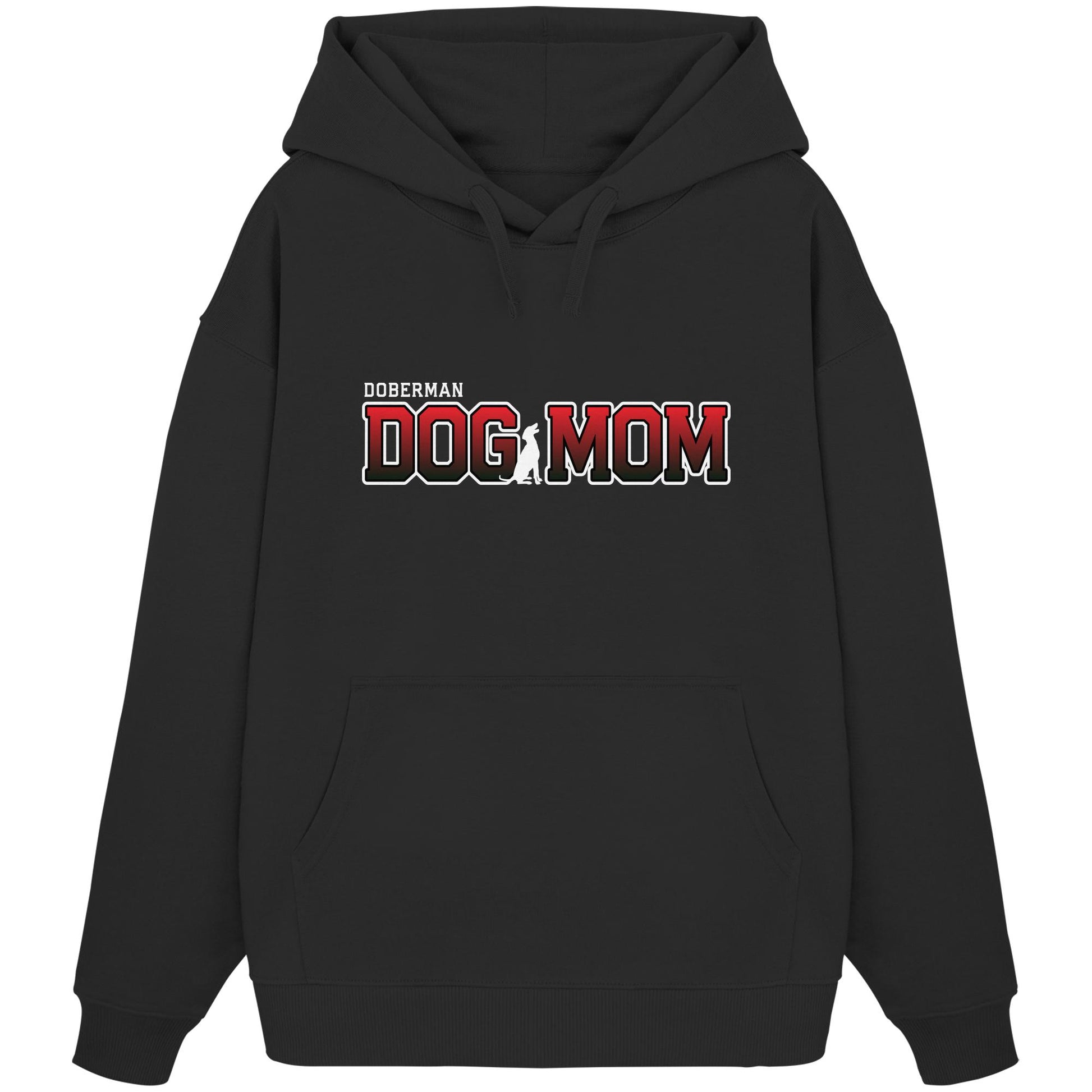 Doberman Mom - Varsity - Organic Oversize Hoodie